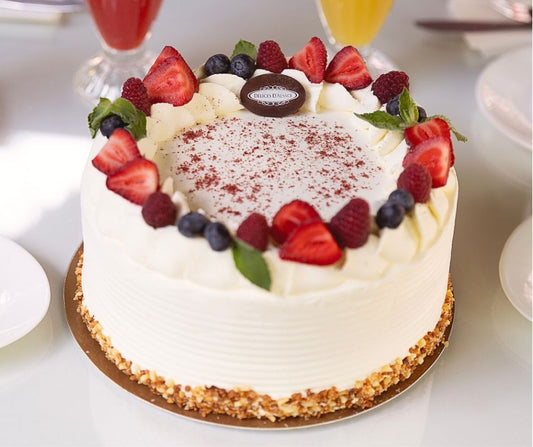 Torta Frutos del Bosque - Versión Navidad